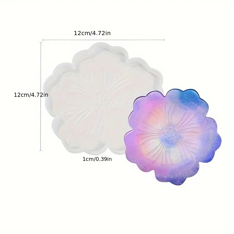 diy sakura shaped silicone res - Geode Mold Silicone recension och pris