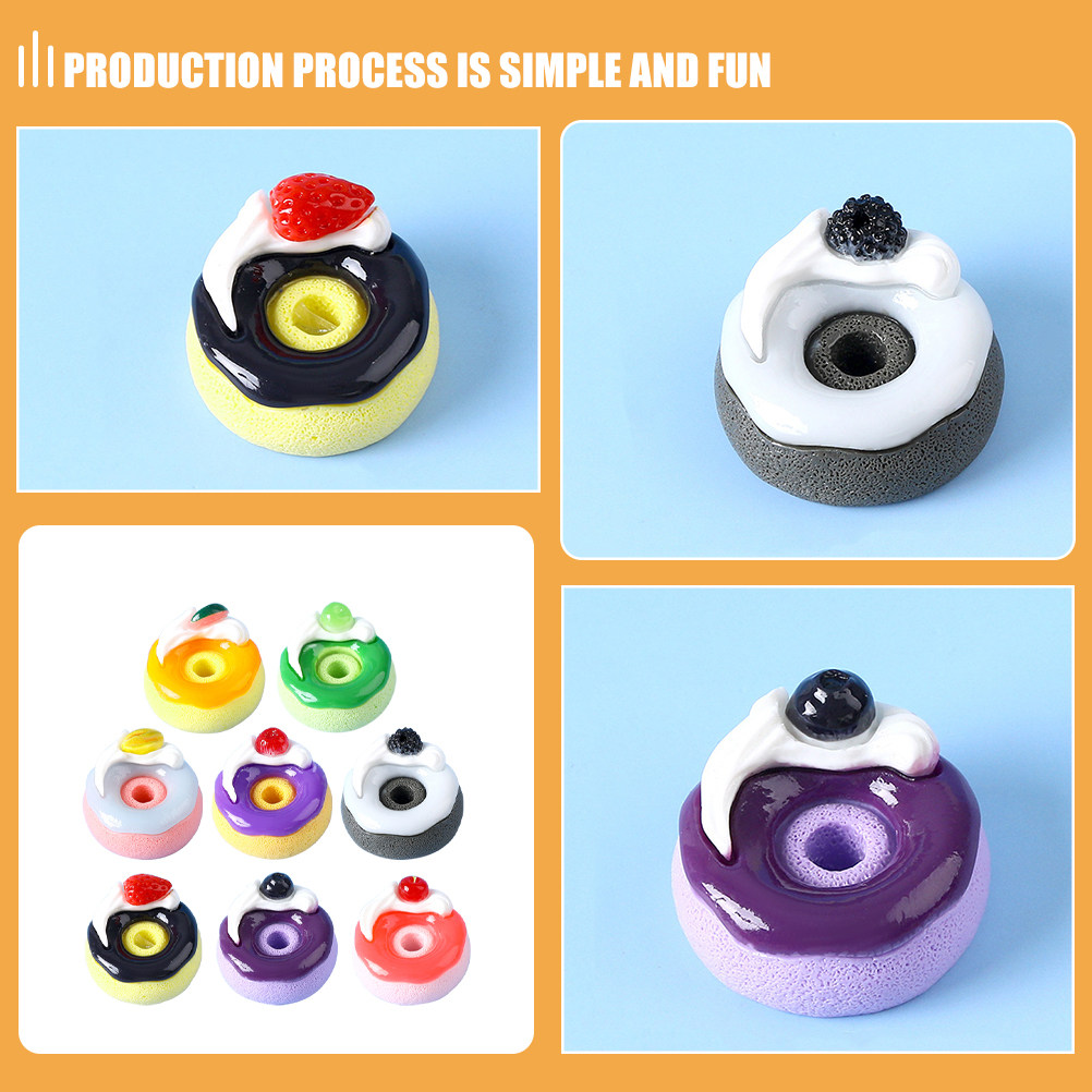 8Pcs Lifelike Miniature Fruit  - Resin Craft Supplies recension och pris
