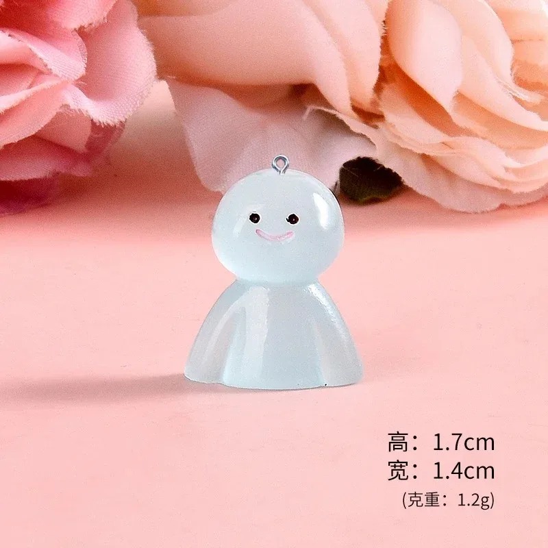 10Pcs Glow In Dark Cartoon Dol - Resin Craft Supplies recension och pris