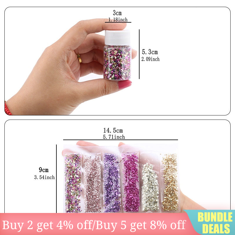 Epoxy Resin Colorful Metallic  - Gold Foil Flakes recension och pris